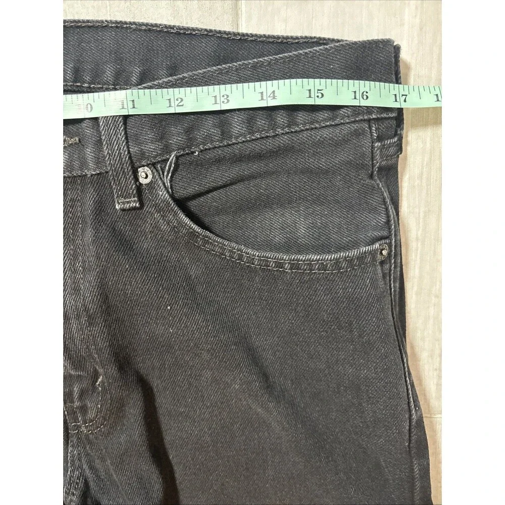 Levi’s 501 Original Men’s Black Jeans W33 L32 Zip  Fly Denim Classic Casual